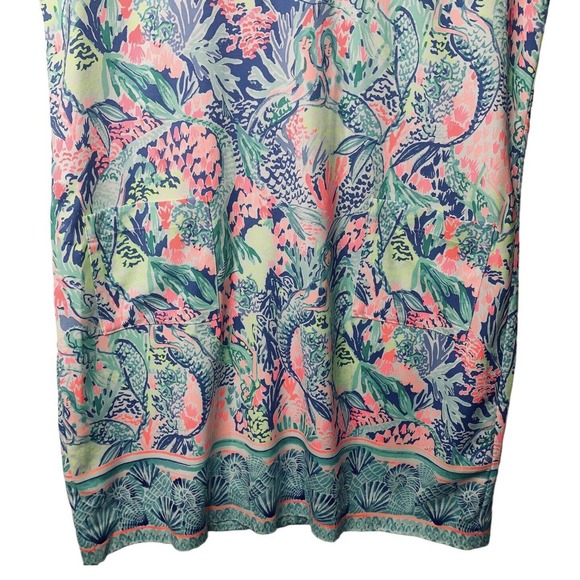 Lilly Pulitzer Pink and Blue Mini Dress - Picture 9 of 16